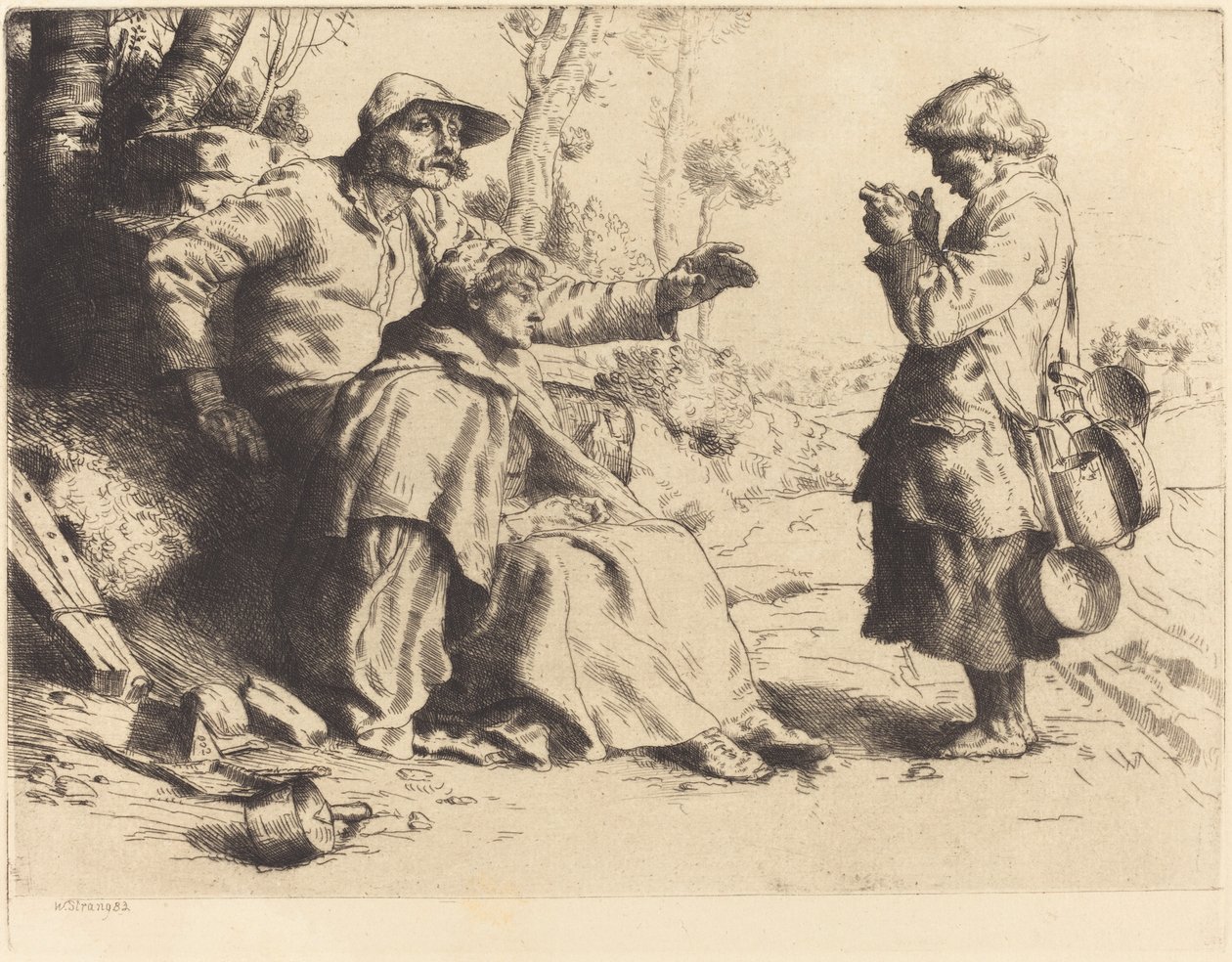 Tenkere av William Strang