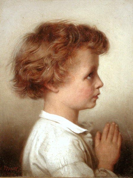Ved bønn av William Strutt