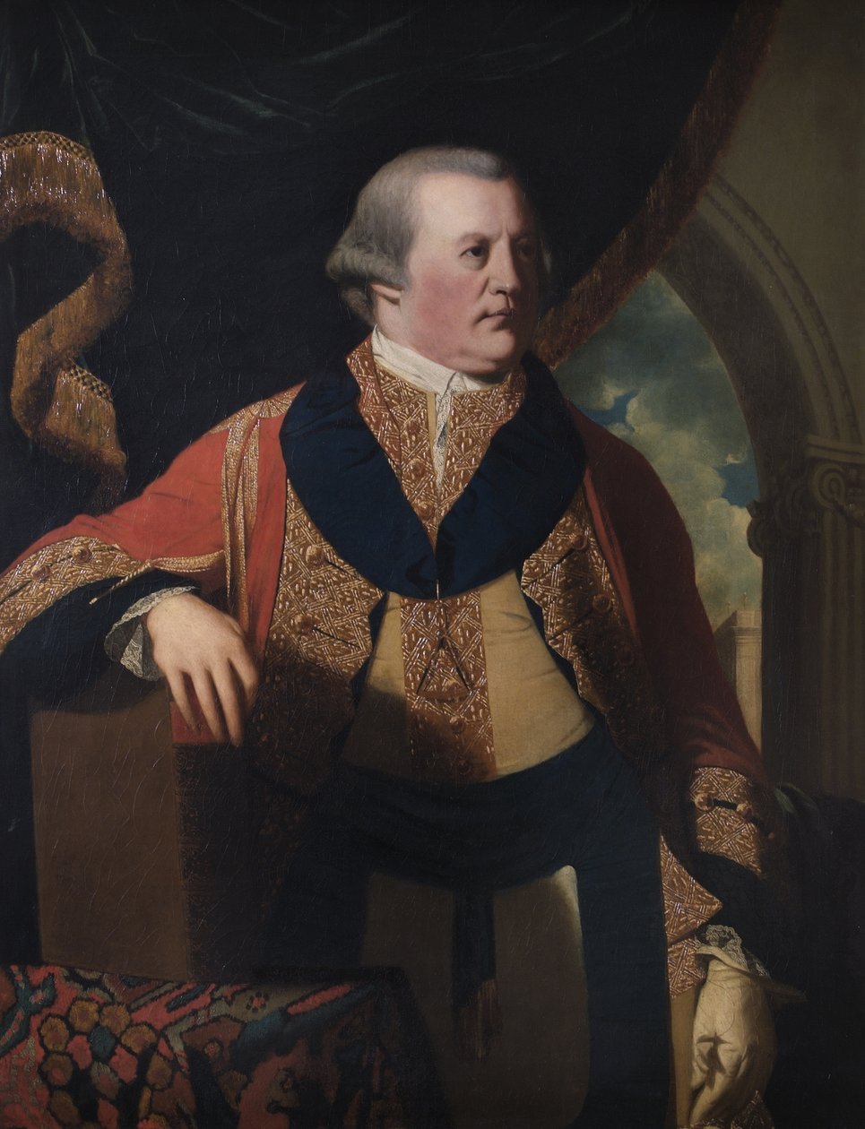 Cadwallader, Lord Blayney, ca. 1766 av William Thompson