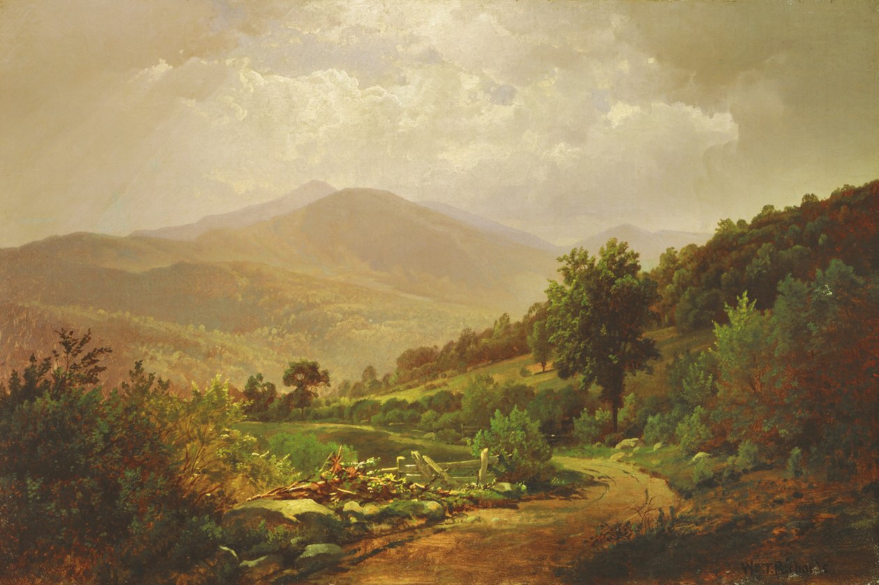 Bouquet Valley i Adirondacks av William Trost Richards