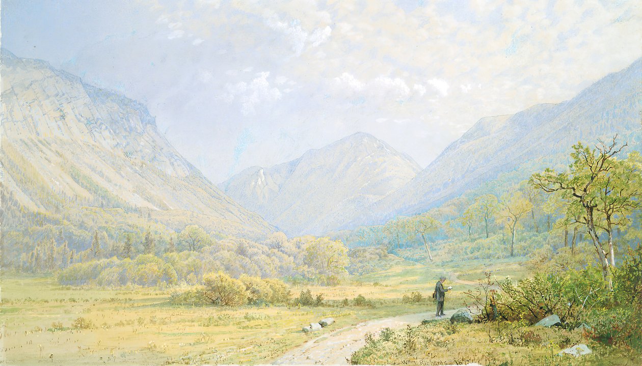 Franconia Notch, New Hampshire, 1872. av William Trost Richards