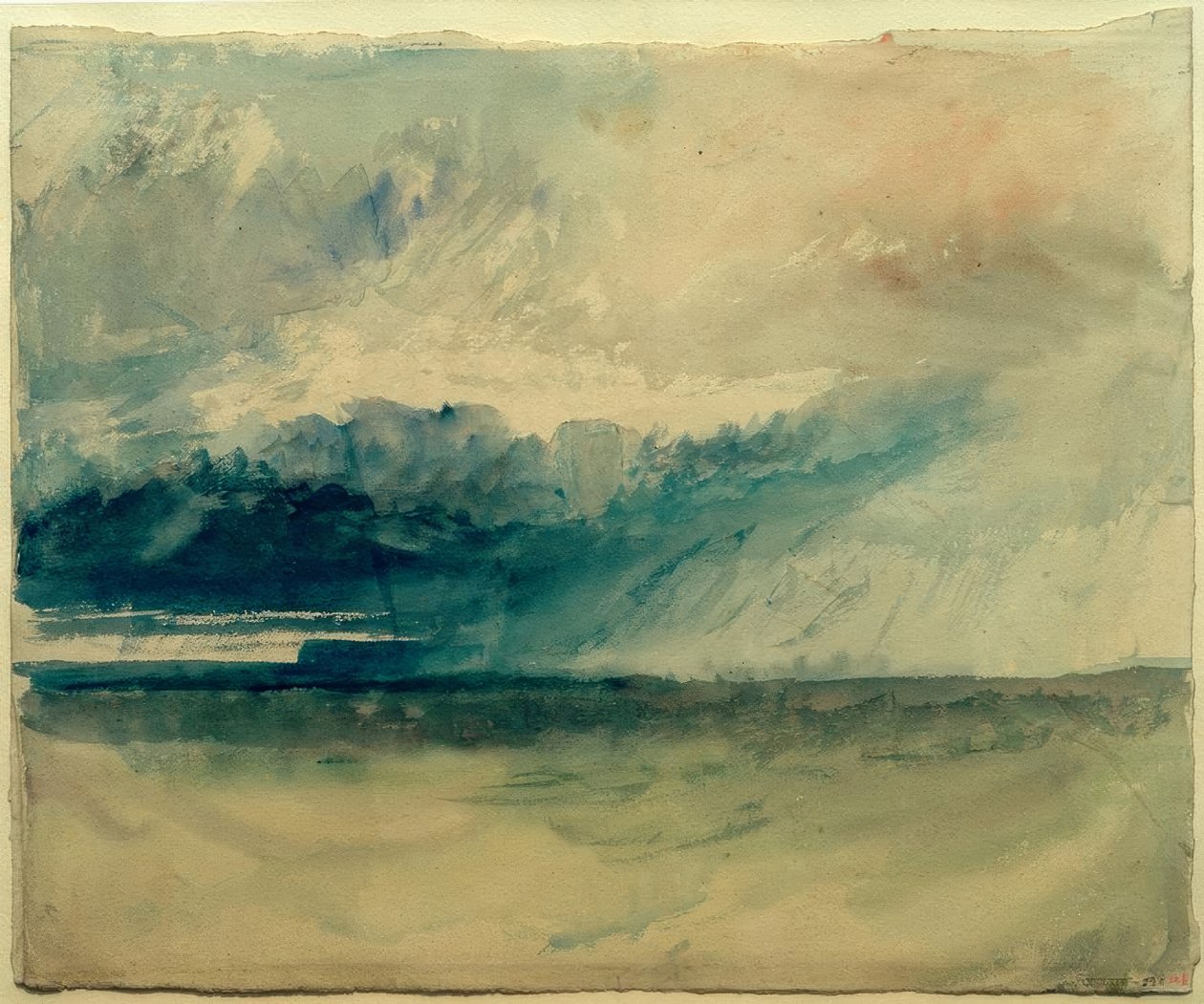 Klipper fra havet av Joseph Mallord William Turner