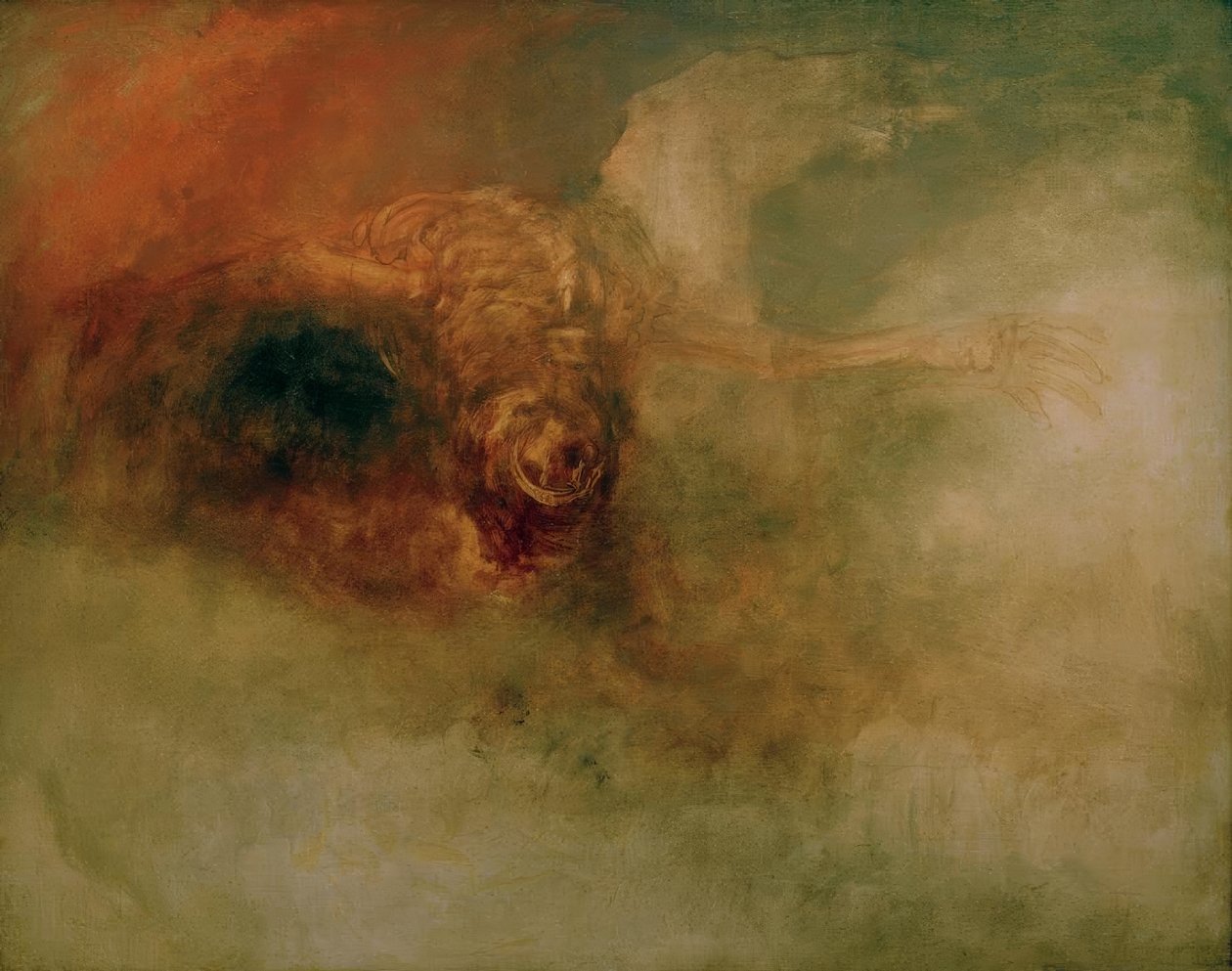 Døden på en blek hest av Joseph Mallord William Turner