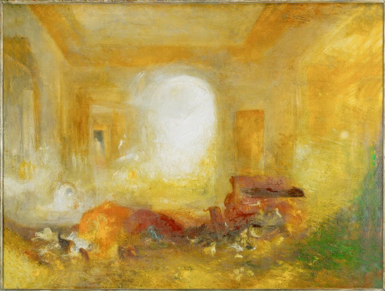 Interiør på Petworth av Joseph Mallord William Turner