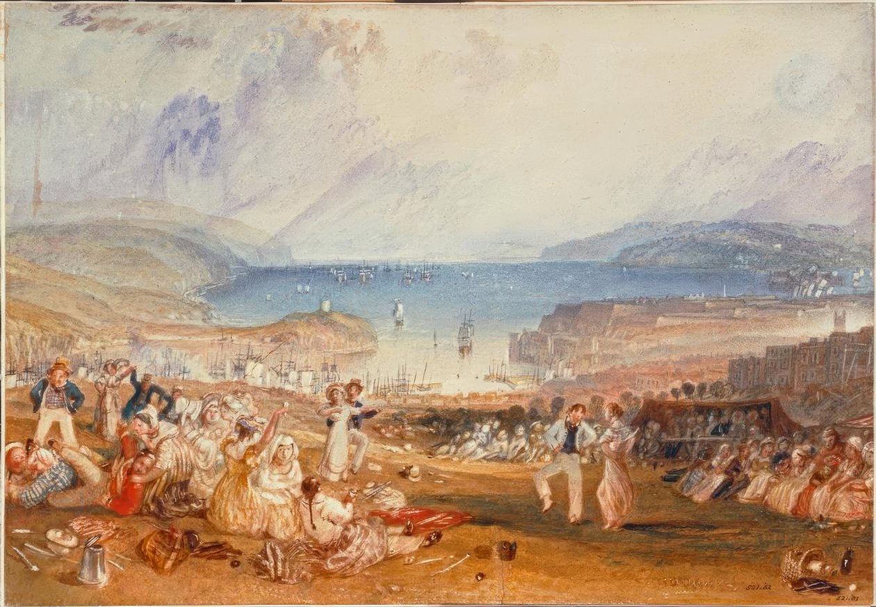 Plymouth, Devonshire av Joseph Mallord William Turner