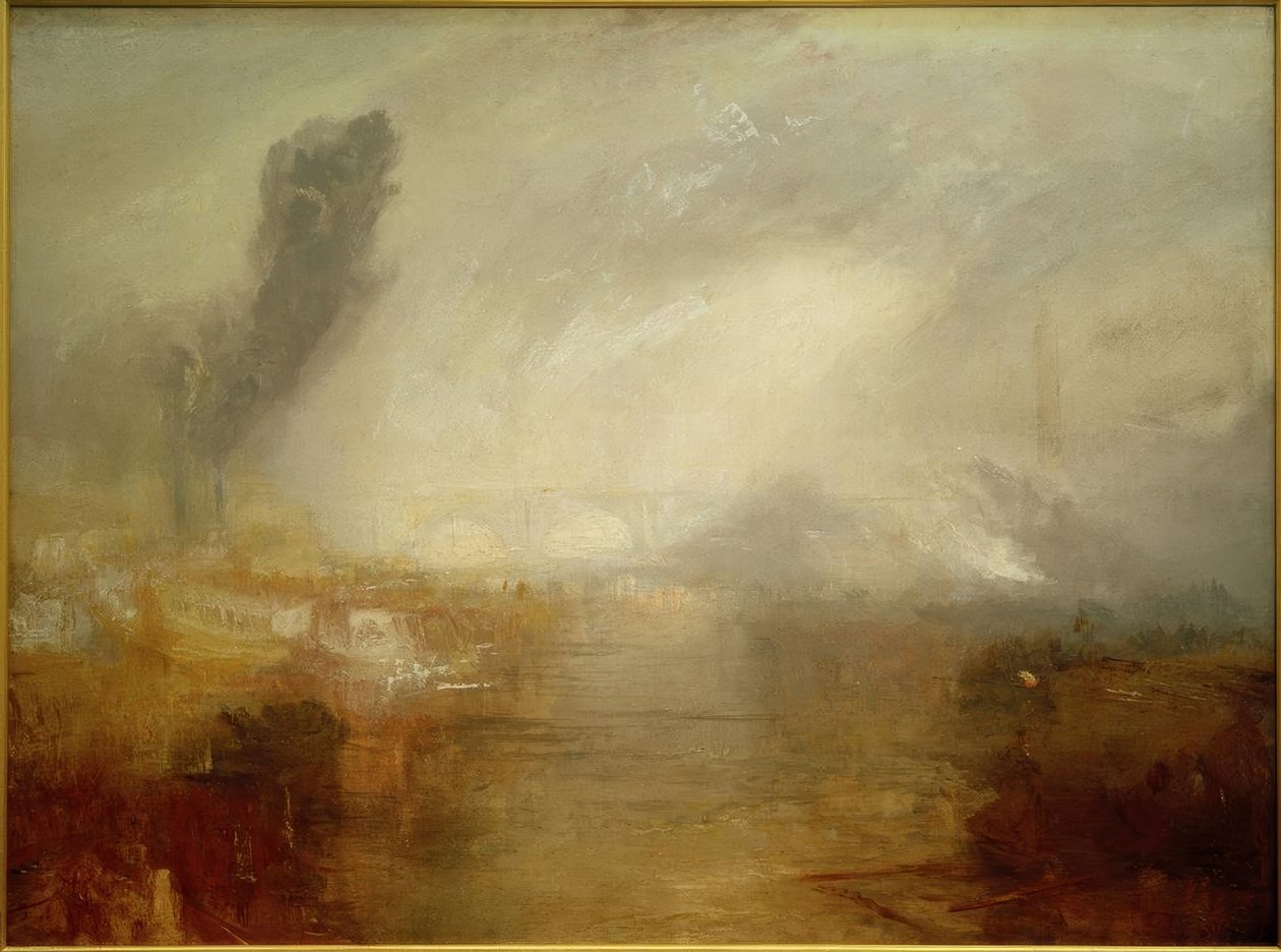 Themsen over Waterloo Bridge av Joseph Mallord William Turner