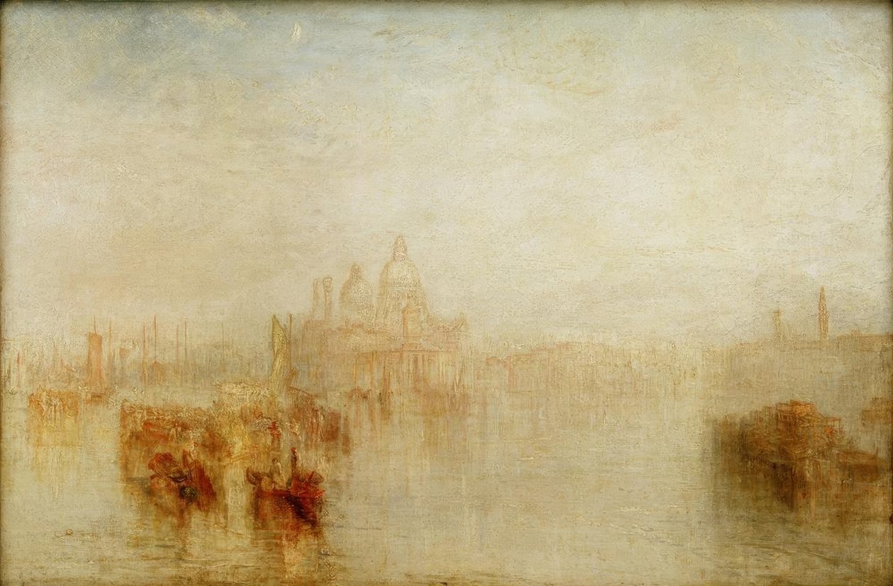 Venezia - Maria della Salute av Joseph Mallord William Turner