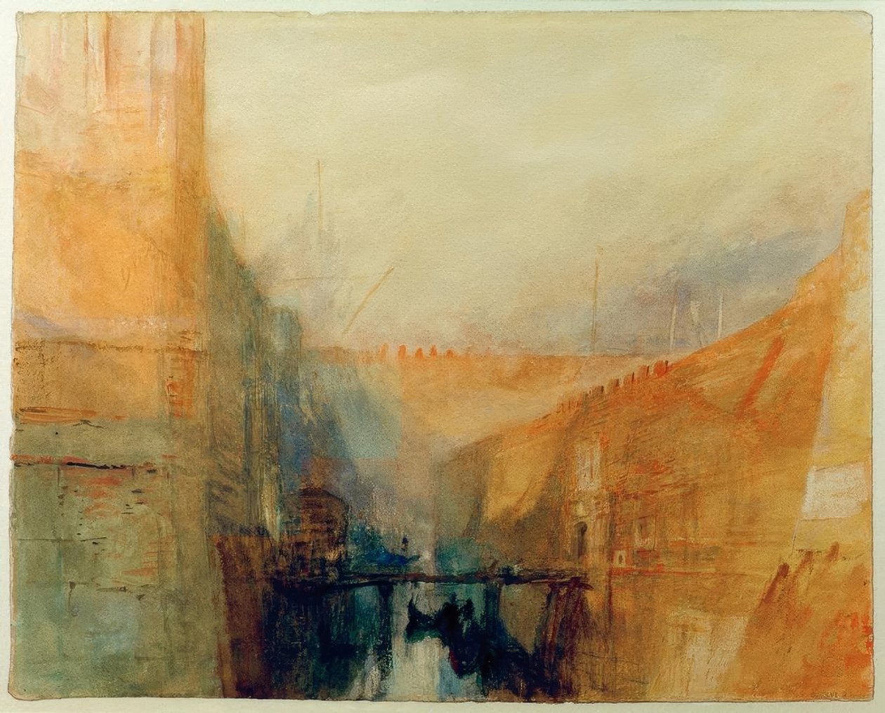 Venezia: Arsenal av Joseph Mallord William Turner