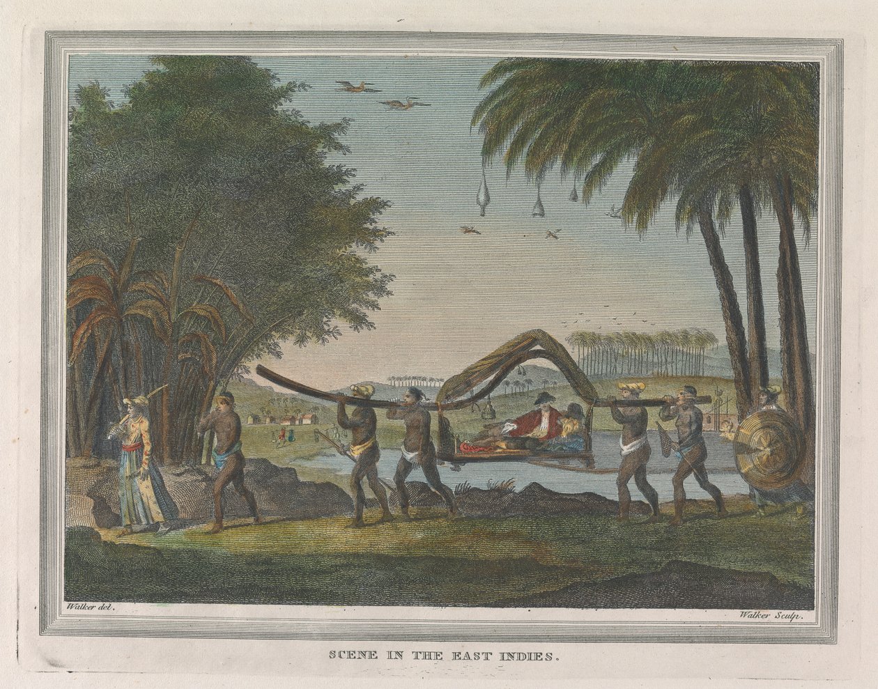 Scene i Øst-India av William Walker