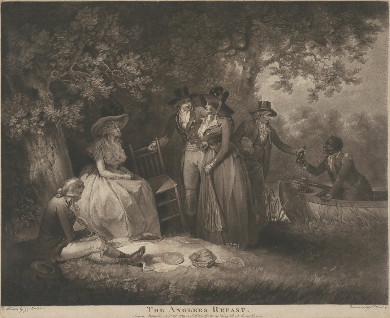 Angler's Repast av William Ward