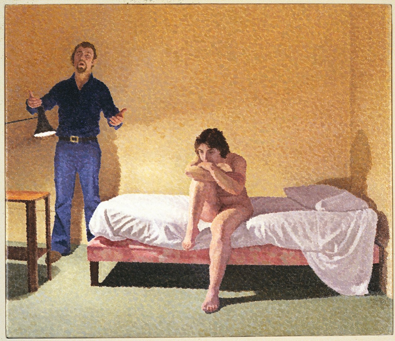 To skikkelser, mannen som synger av William Wilkins