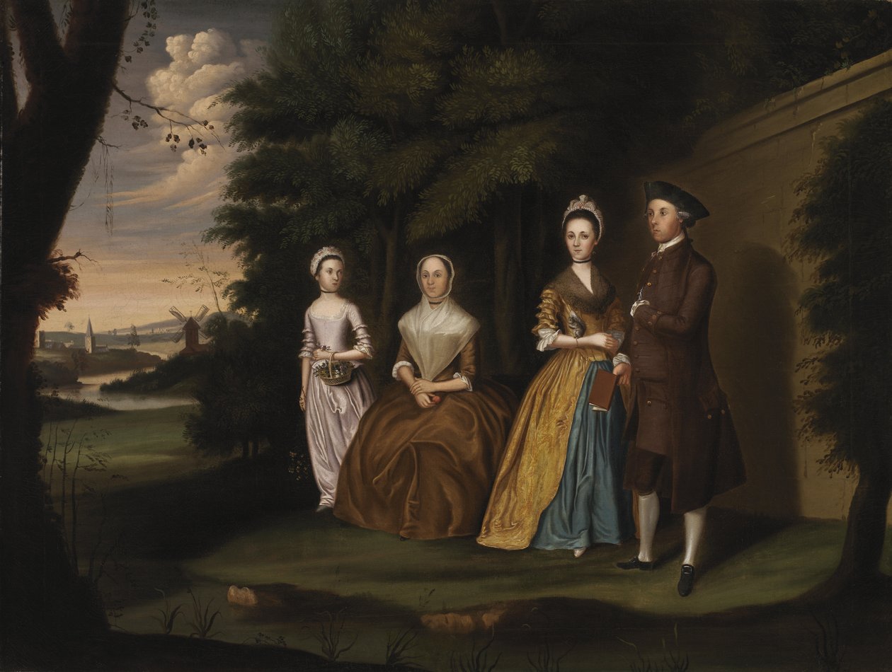 Wiley-familien, 1771. av William Williams