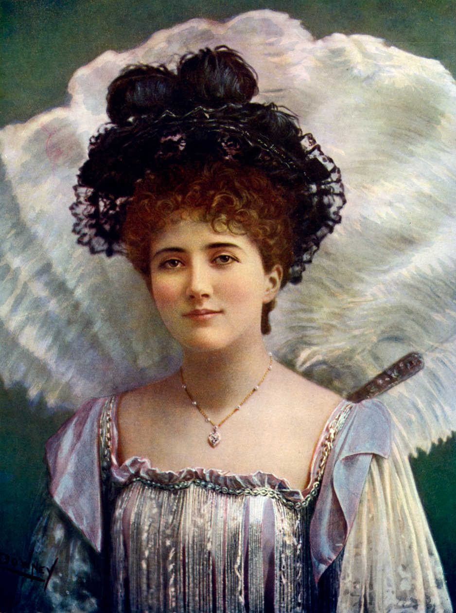Ethel Matthews, skuespillerinne, 1899-1900. av William and Daniel Downey