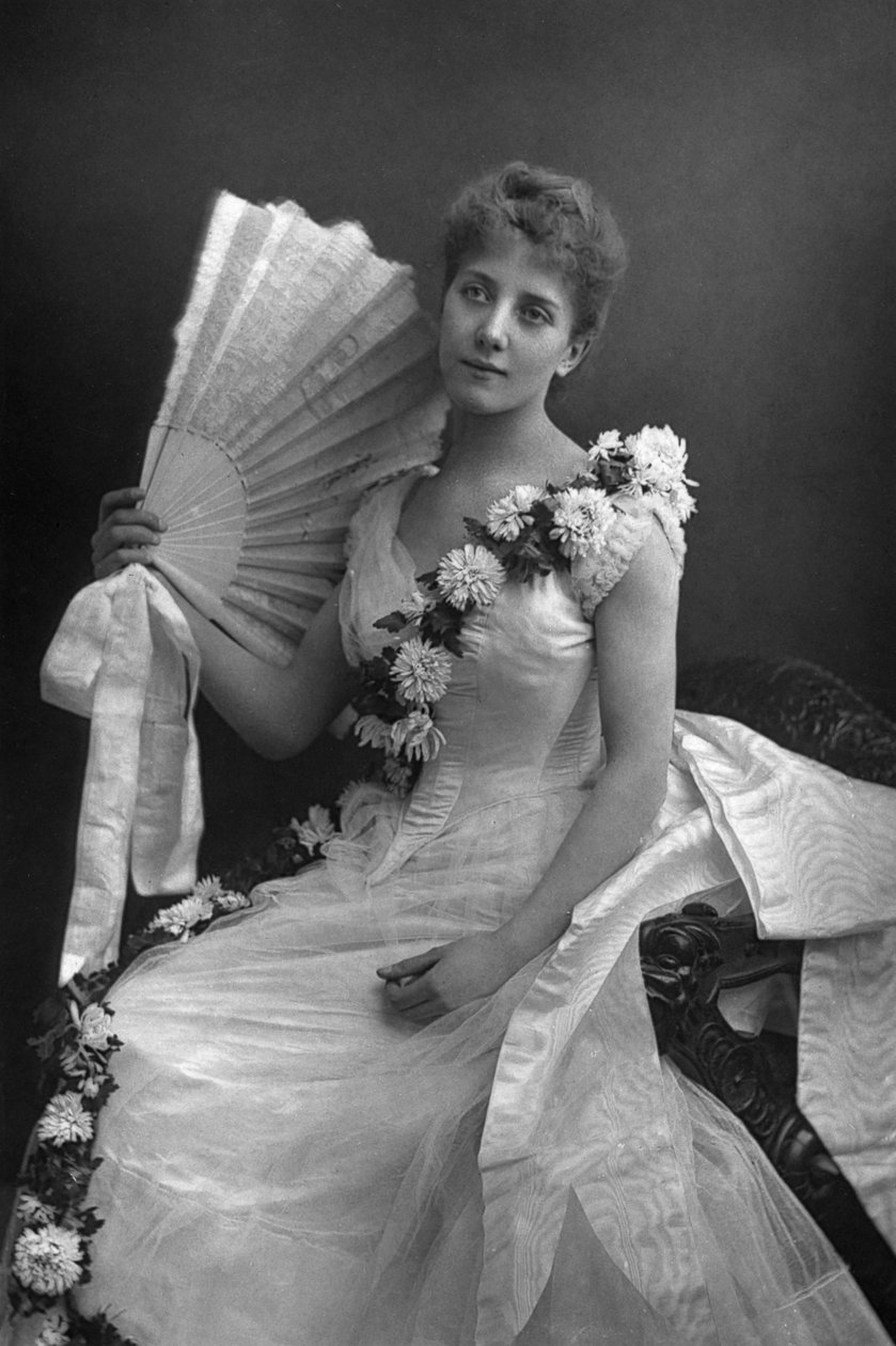 Maude Millett, skuespillerinne, 1890. av William and Daniel Downey