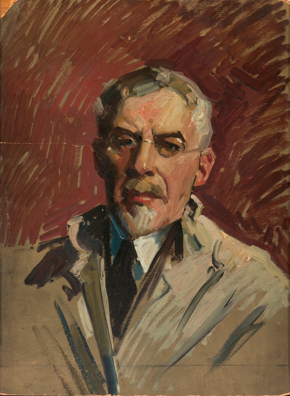Selvportrett, ca. 1925. av William de Leftwich Dodge