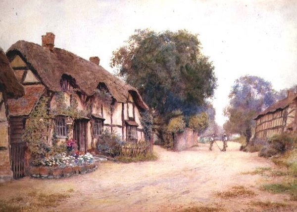 Sladder, The Village Street av Wilmot R.W.S. Pilsbury