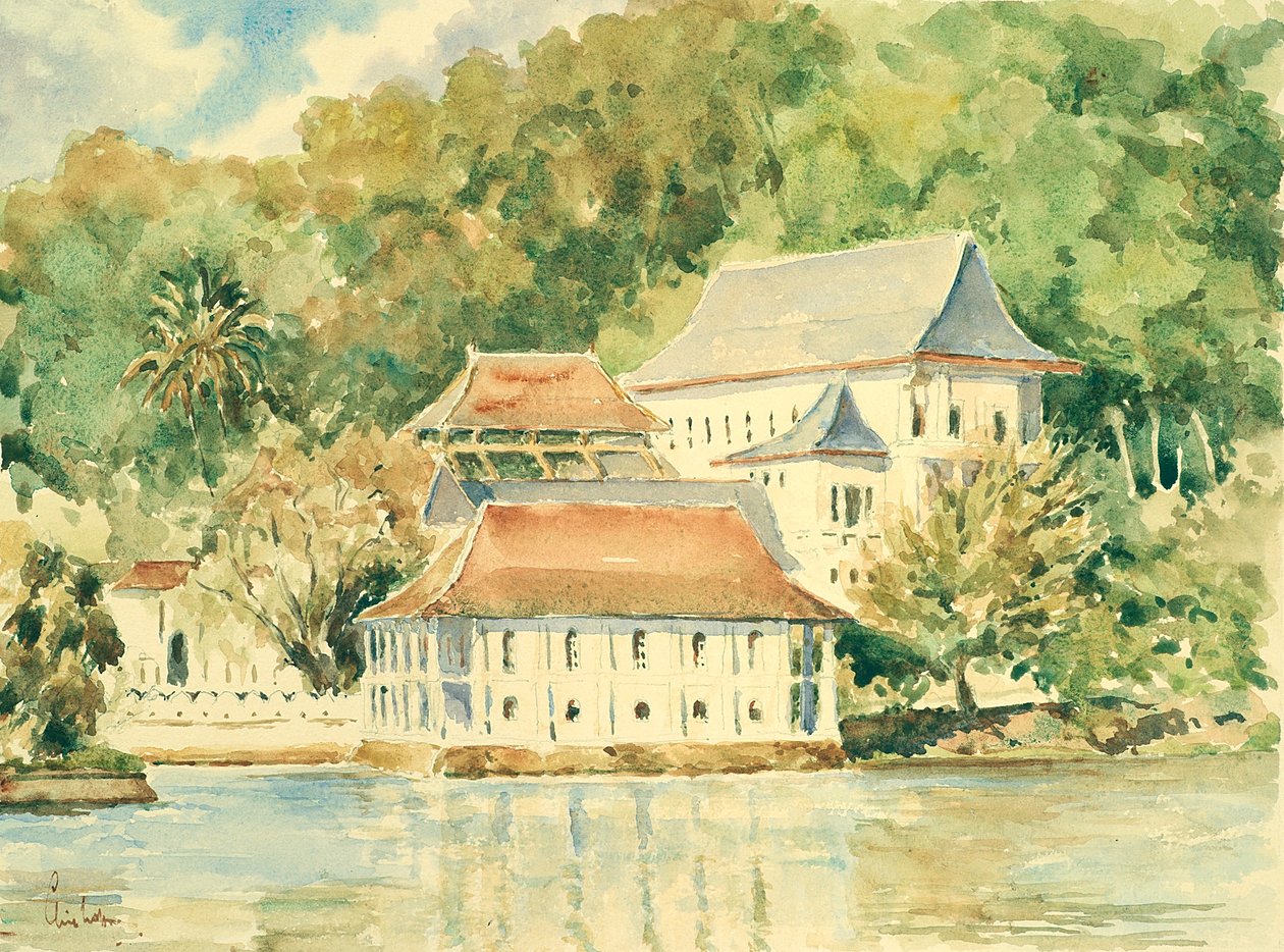 719 Tannens tempel, Kandy av Wilson Clive