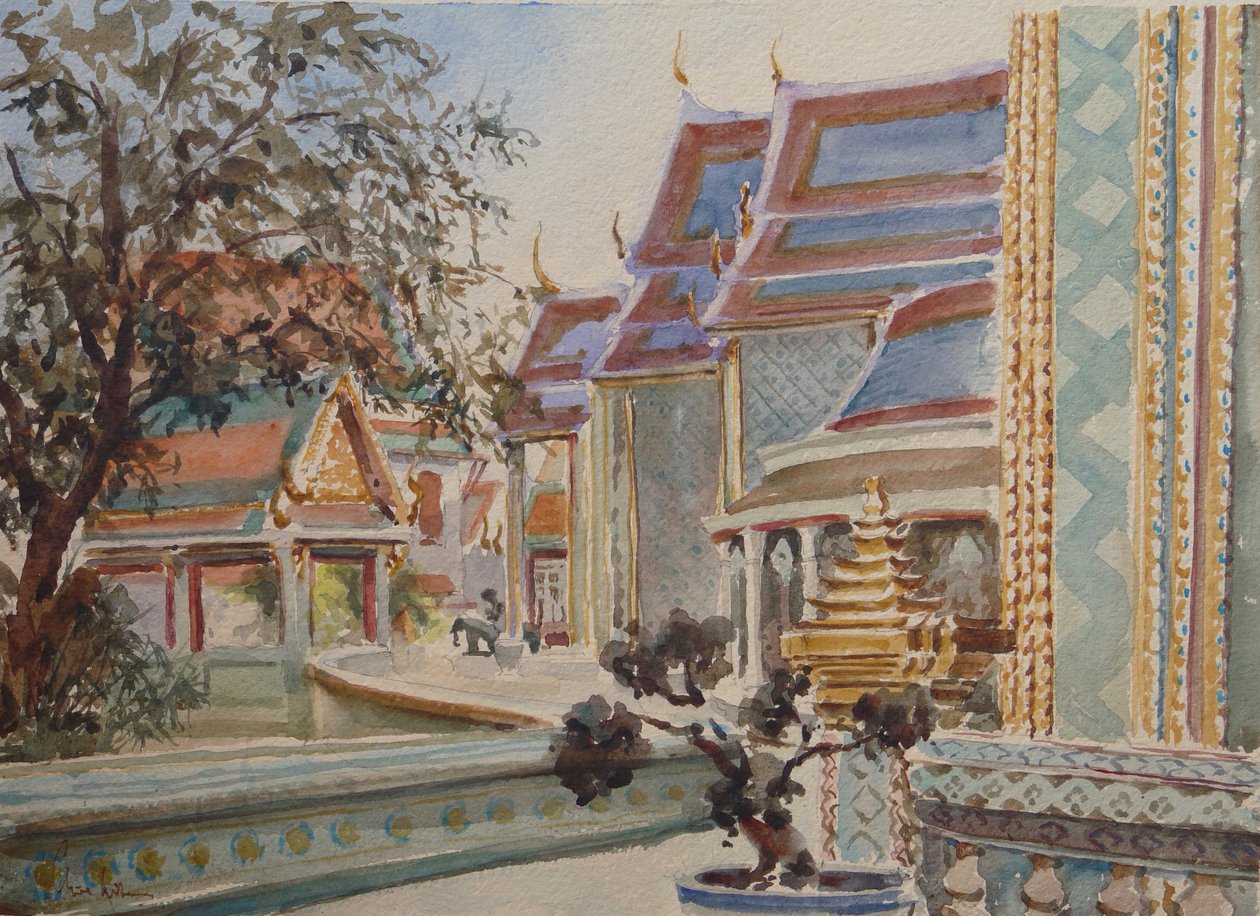868 Wat Ratchaborpit, Bangkok av Wilson Clive