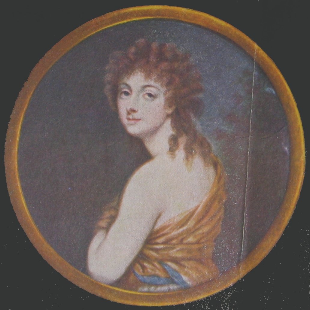 Miniatyr av Rozalia Lubomirska née Chodkiewicz. av Wincenty de Lesseur