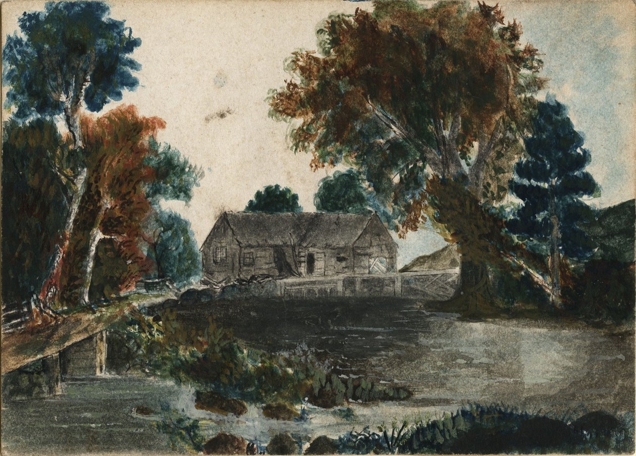 Gårdsscene av Winslow Homer
