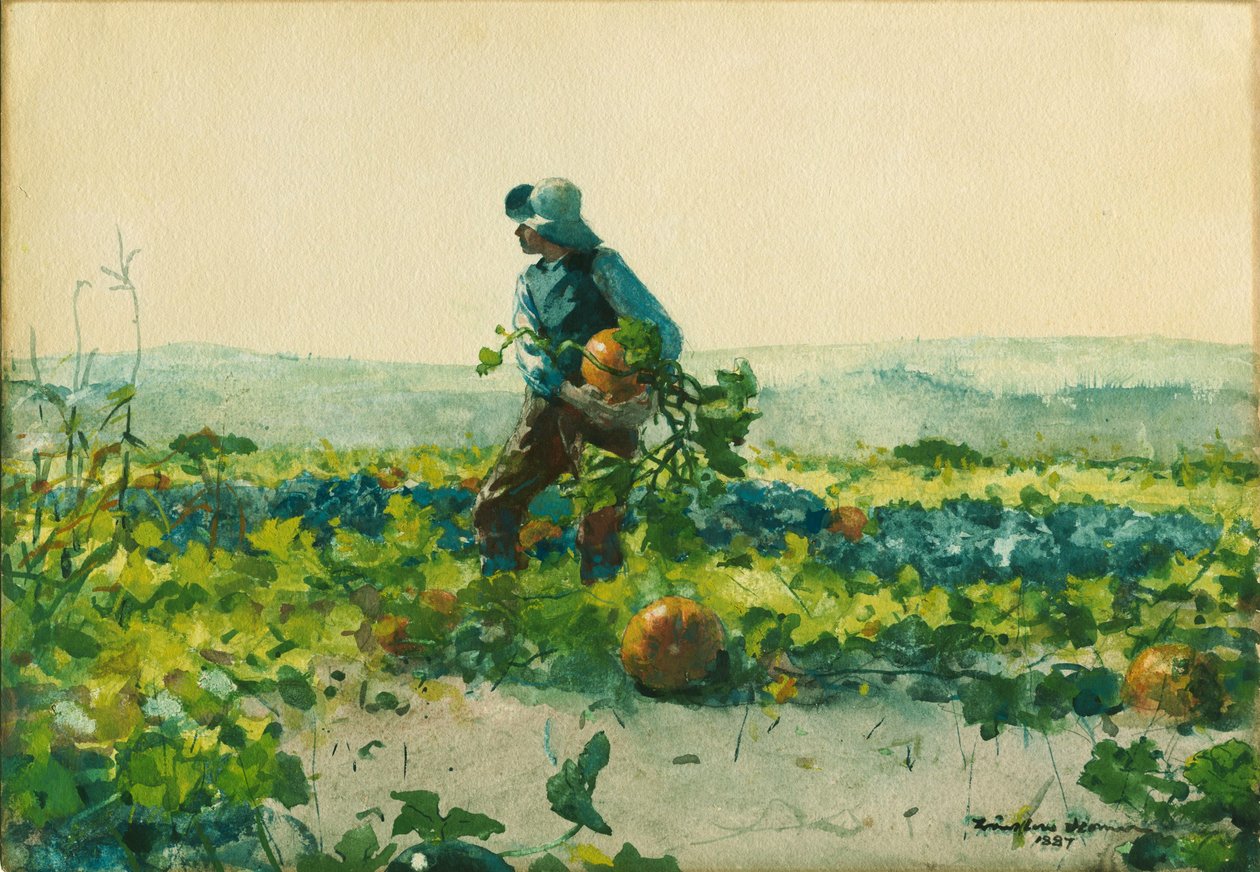 For å være en bondegutt av Winslow Homer