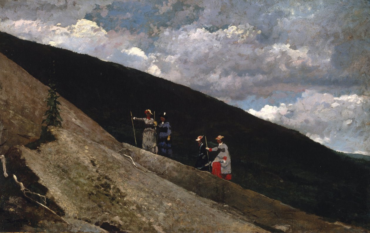 I fjellet av Winslow Homer