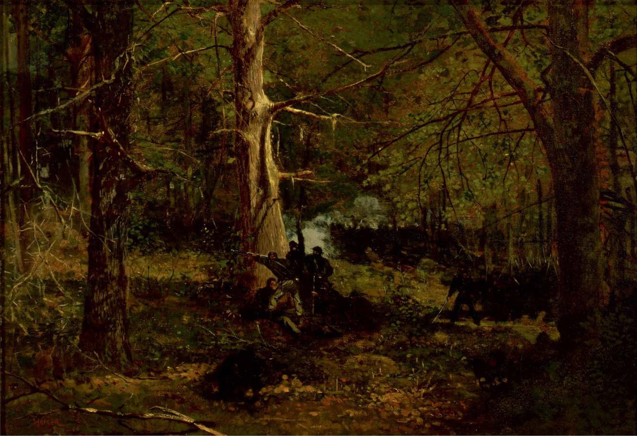 Skirmish in the Wilderness av Winslow Homer