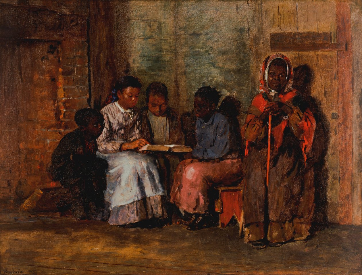 Søndag morgen i Virginia av Winslow Homer