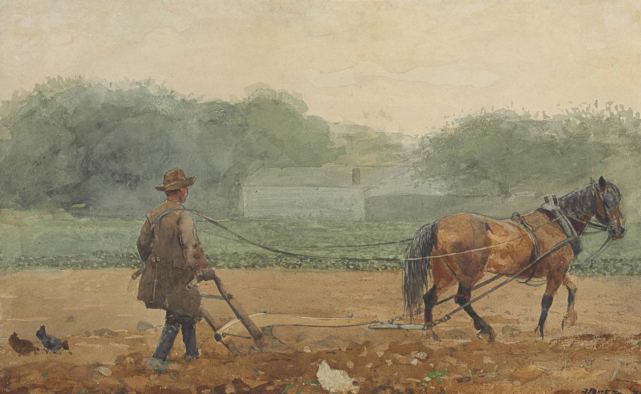 Plogmannen av Winslow Homer