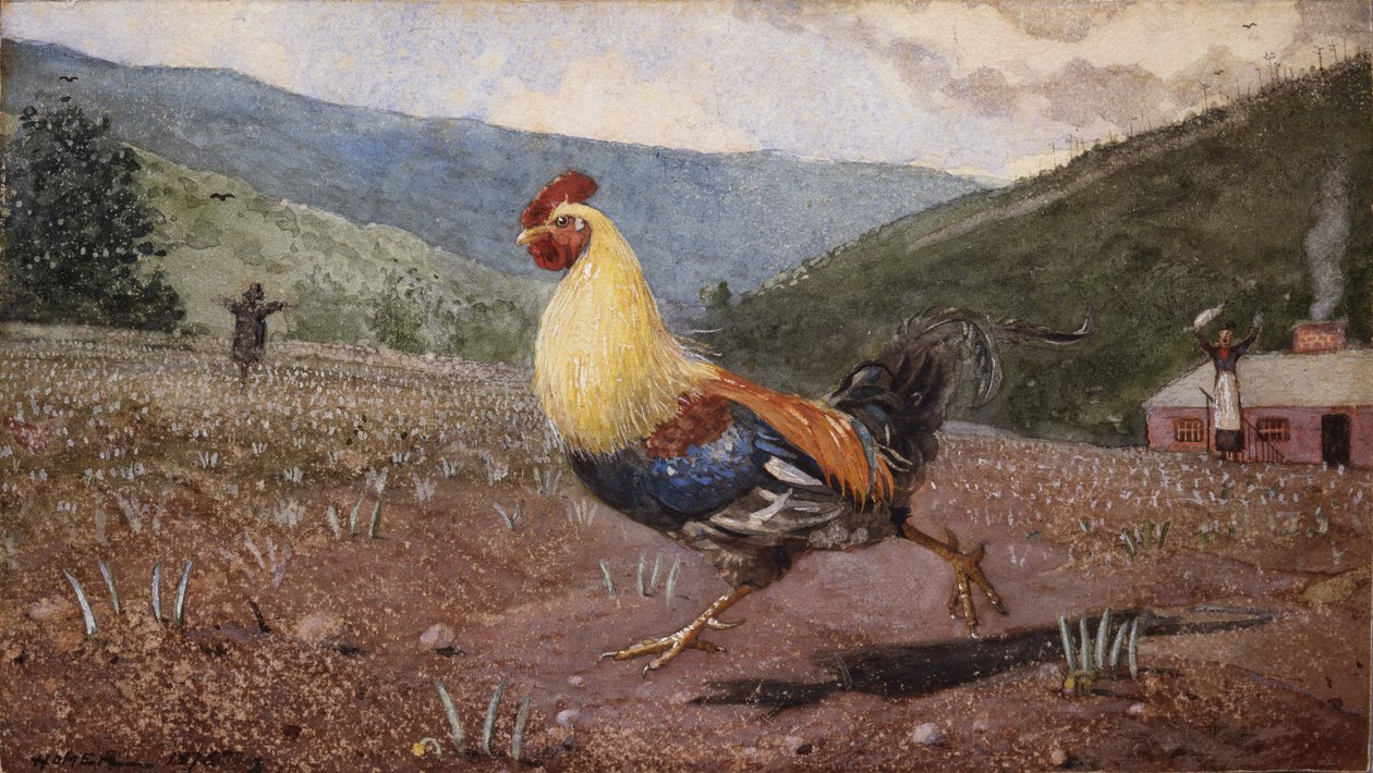 Hanen, 1876 av Winslow Homer