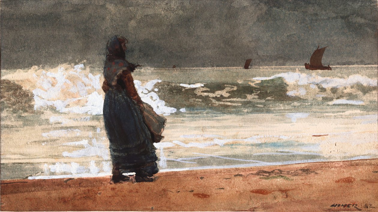 The Watcher, Tynemouth av Winslow Homer