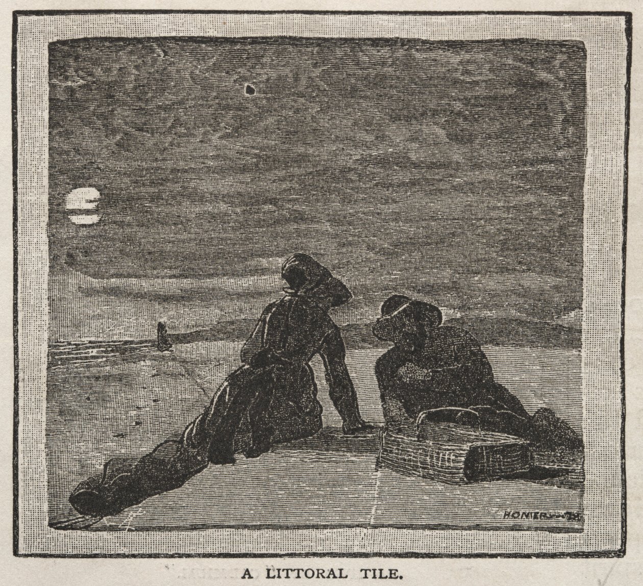Et Littoral Life, 1879. av Winslow Homer