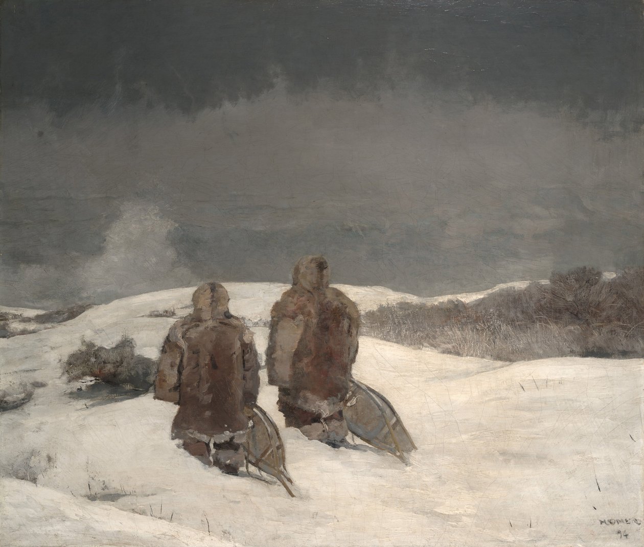Under null, 1894 av Winslow Homer