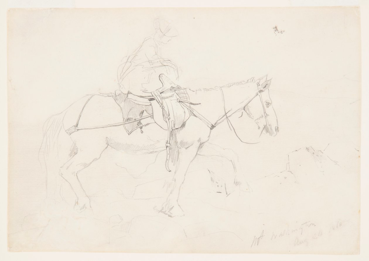 Bridle Path, White Mountains av Winslow Homer