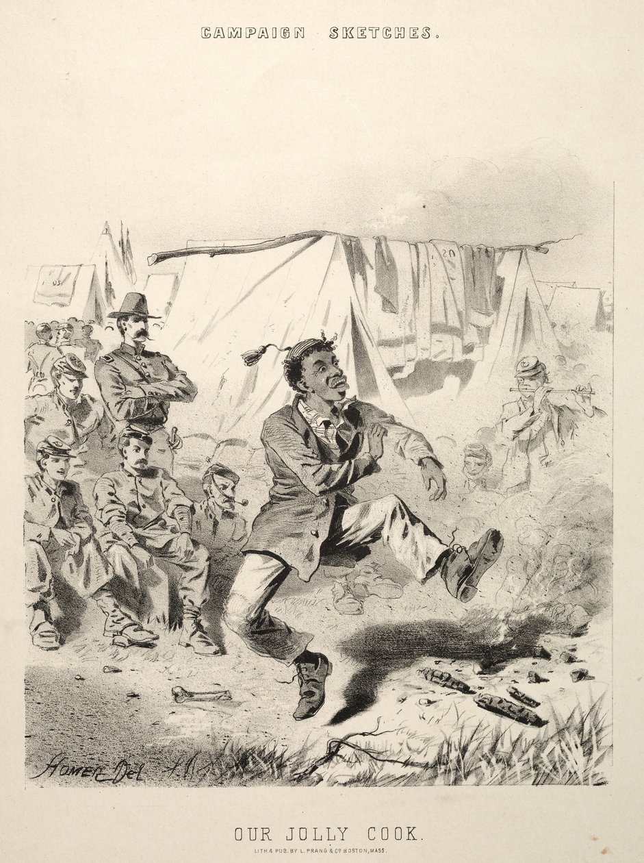 Kampanjeskisser: Our Jolly Cook, 1863. av Winslow Homer