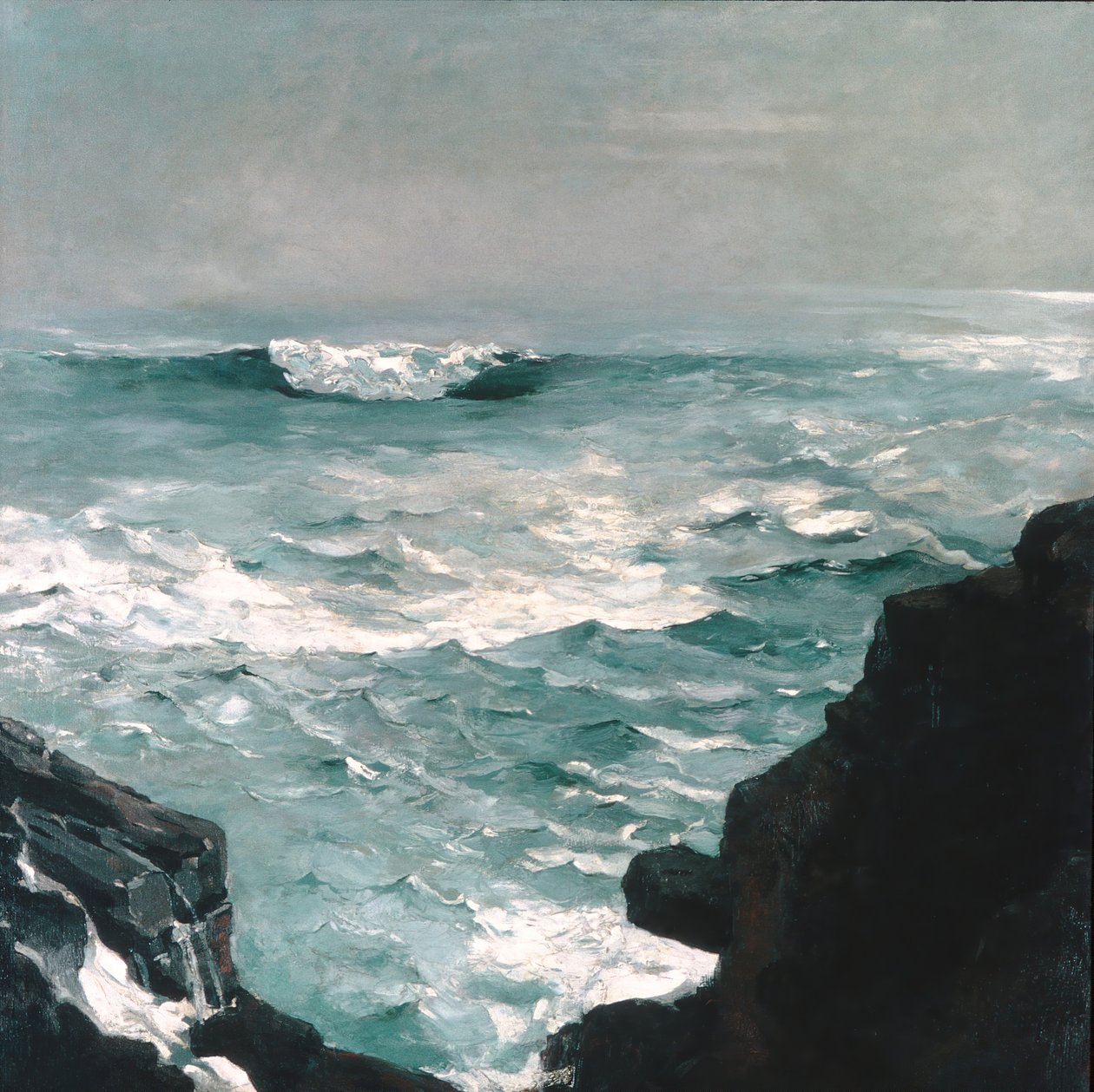 Cannon Rock, 1895. av Winslow Homer