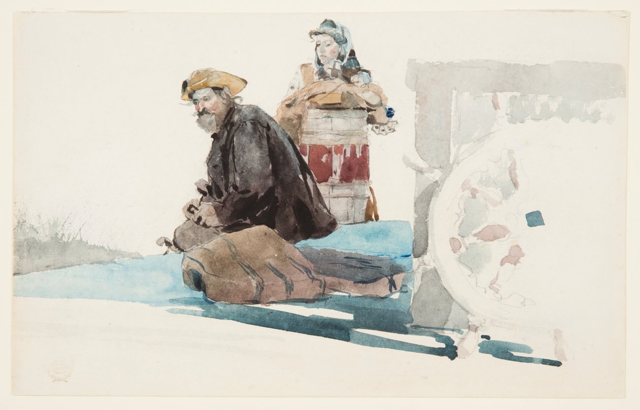 Dekkspassasjerer av Winslow Homer