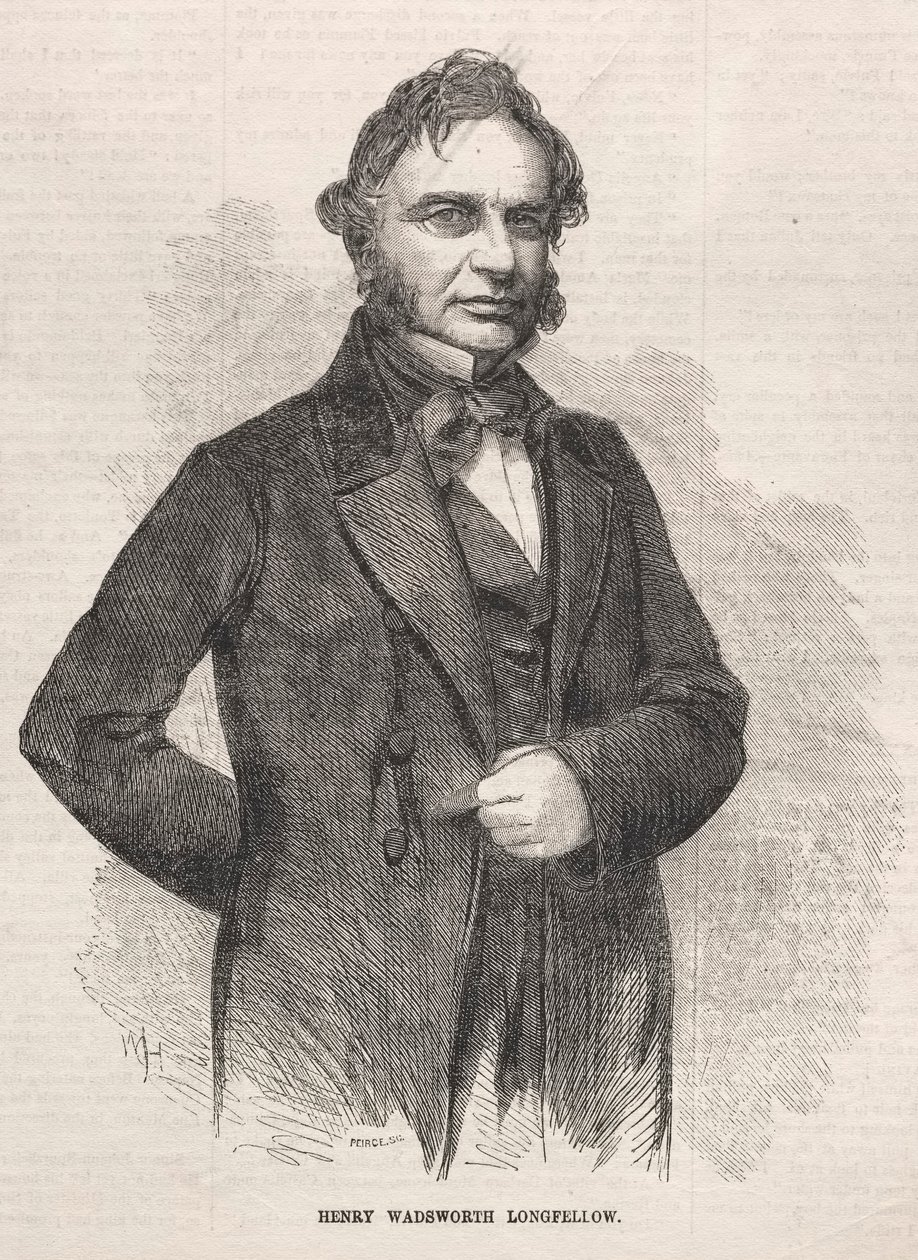 Henry Wadsworth Longfellow, 1858. av Winslow Homer