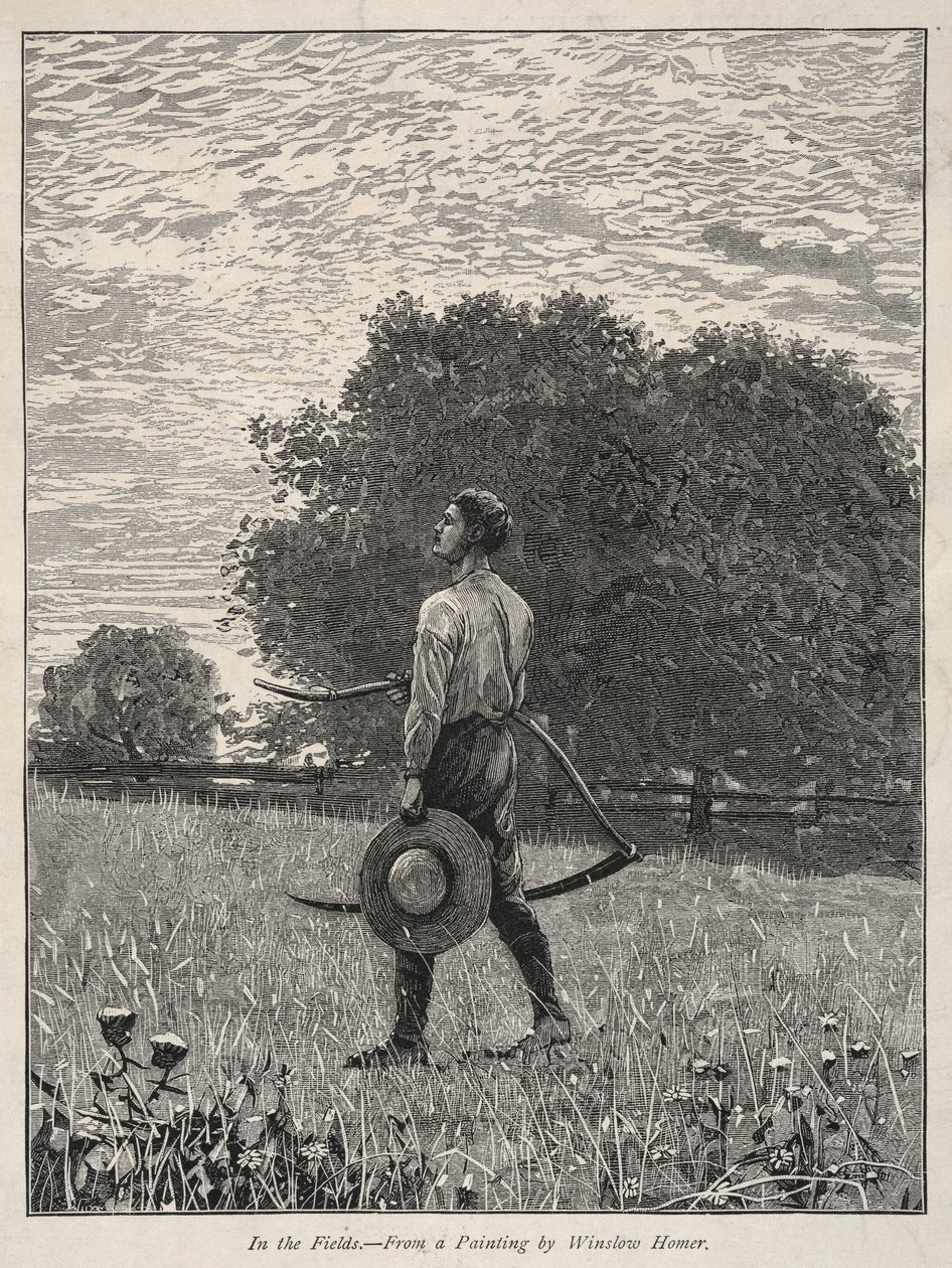 I feltene. av Winslow Homer
