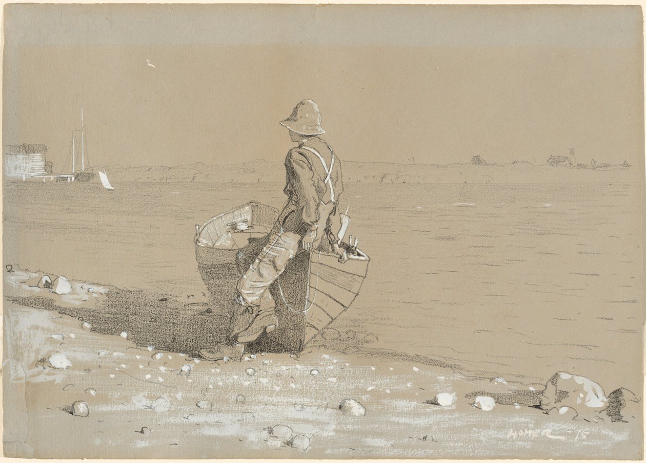 Ser ut, 1875. av Winslow Homer