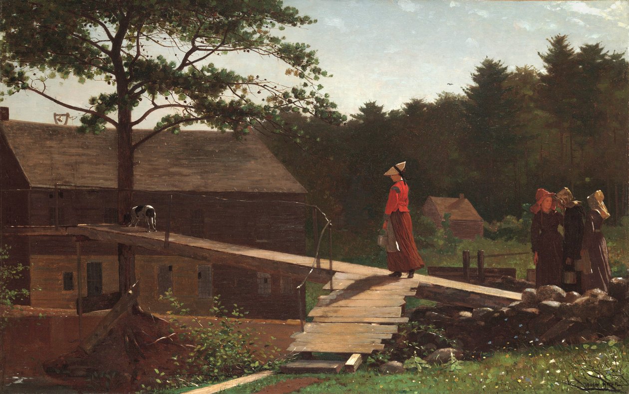 Old Mill (The Morning Bell), 1871 av Winslow Homer