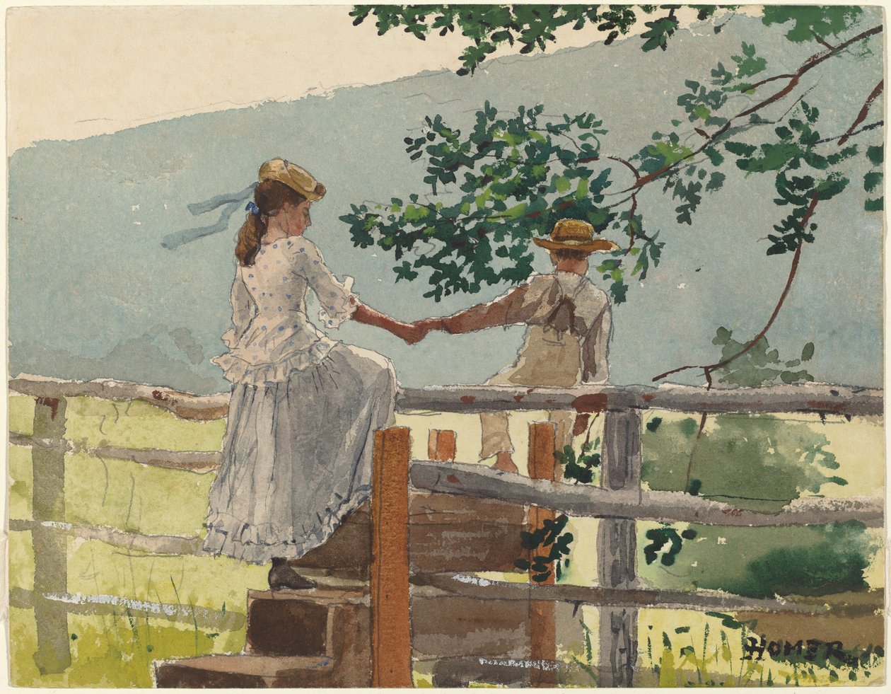 På Stilen av Winslow Homer
