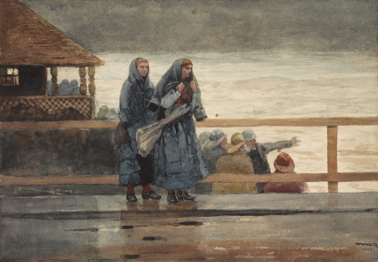 Havets farer, 1881 av Winslow Homer