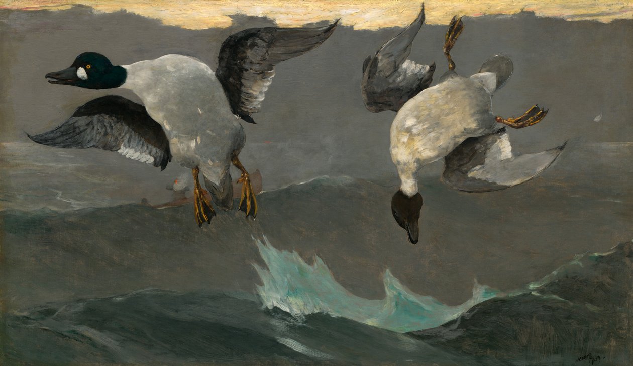 Høyre og venstre, 1909. av Winslow Homer