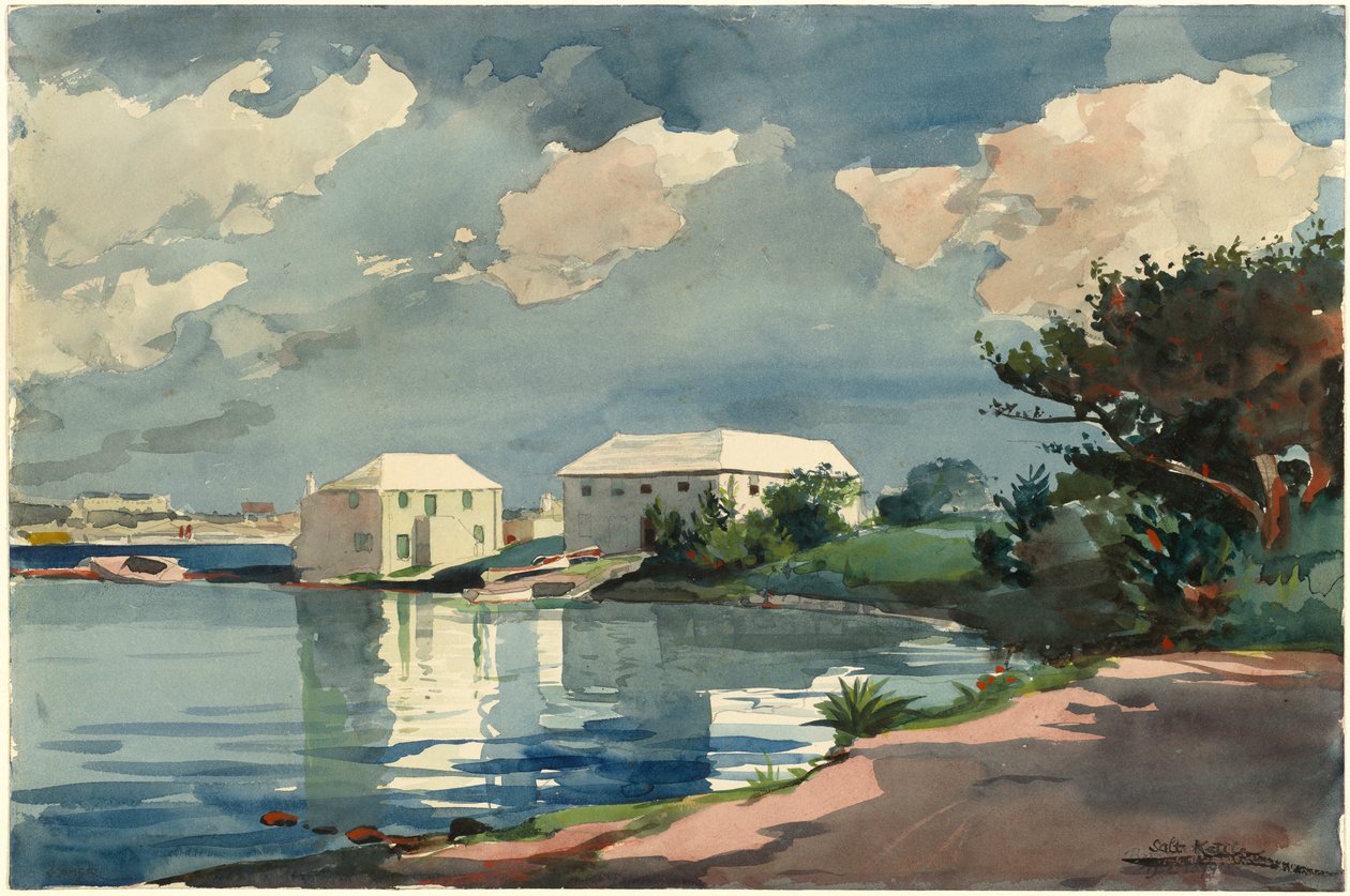Salt Kettle, Bermuda, 1899. av Winslow Homer