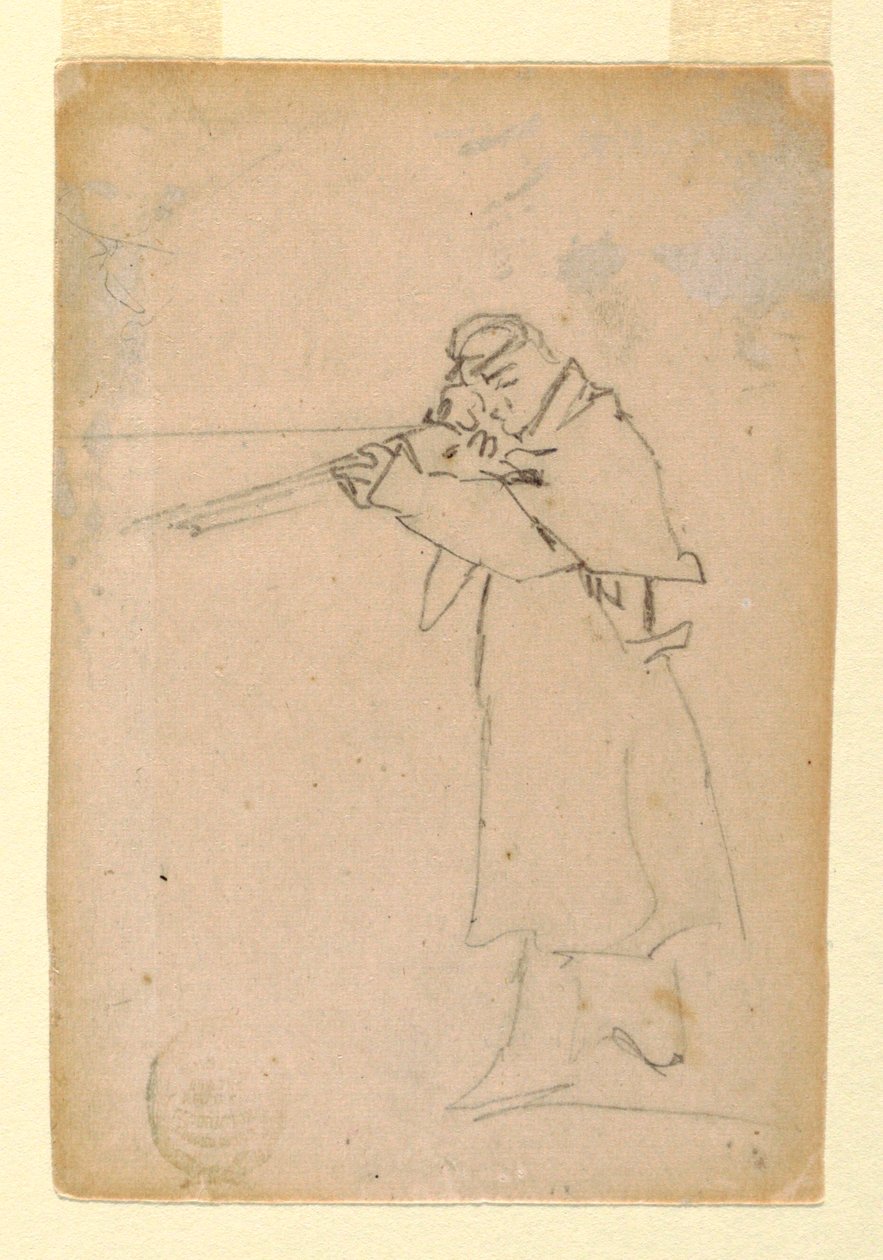 Soldat tar sikte av Winslow Homer