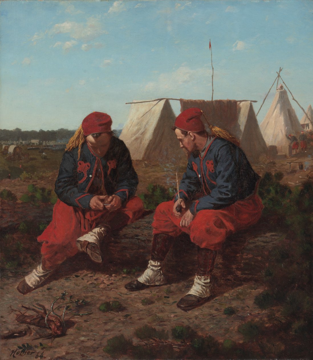 The Brierwood Pipe, 1864. av Winslow Homer