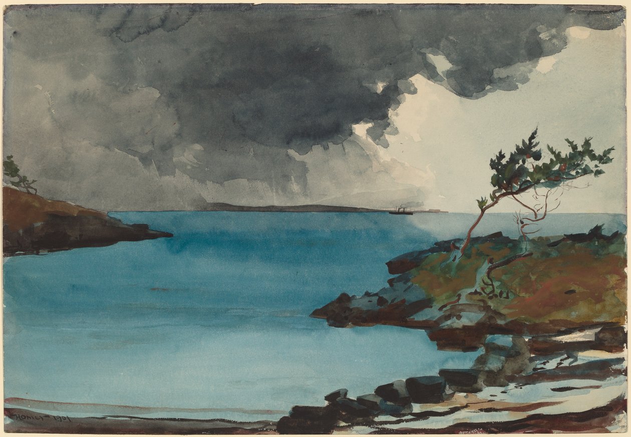 Den kommende stormen, 1901. av Winslow Homer