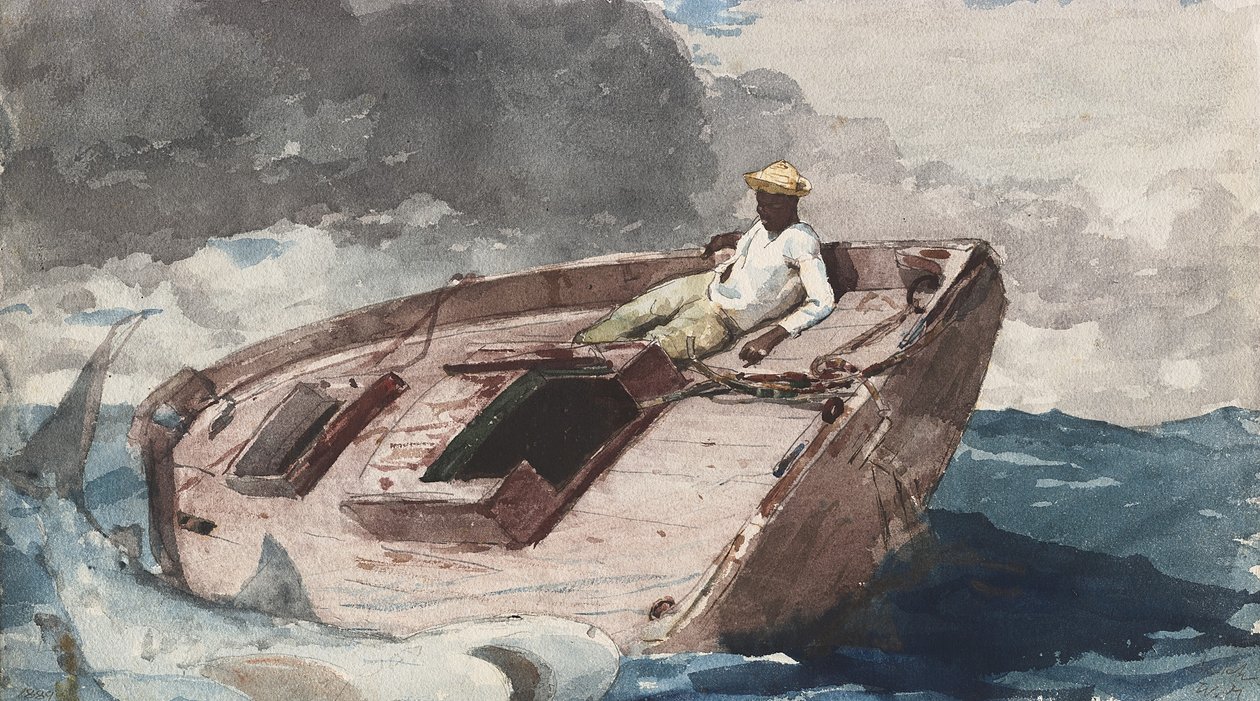 Golfstrømmen, ca. 1899 av Winslow Homer