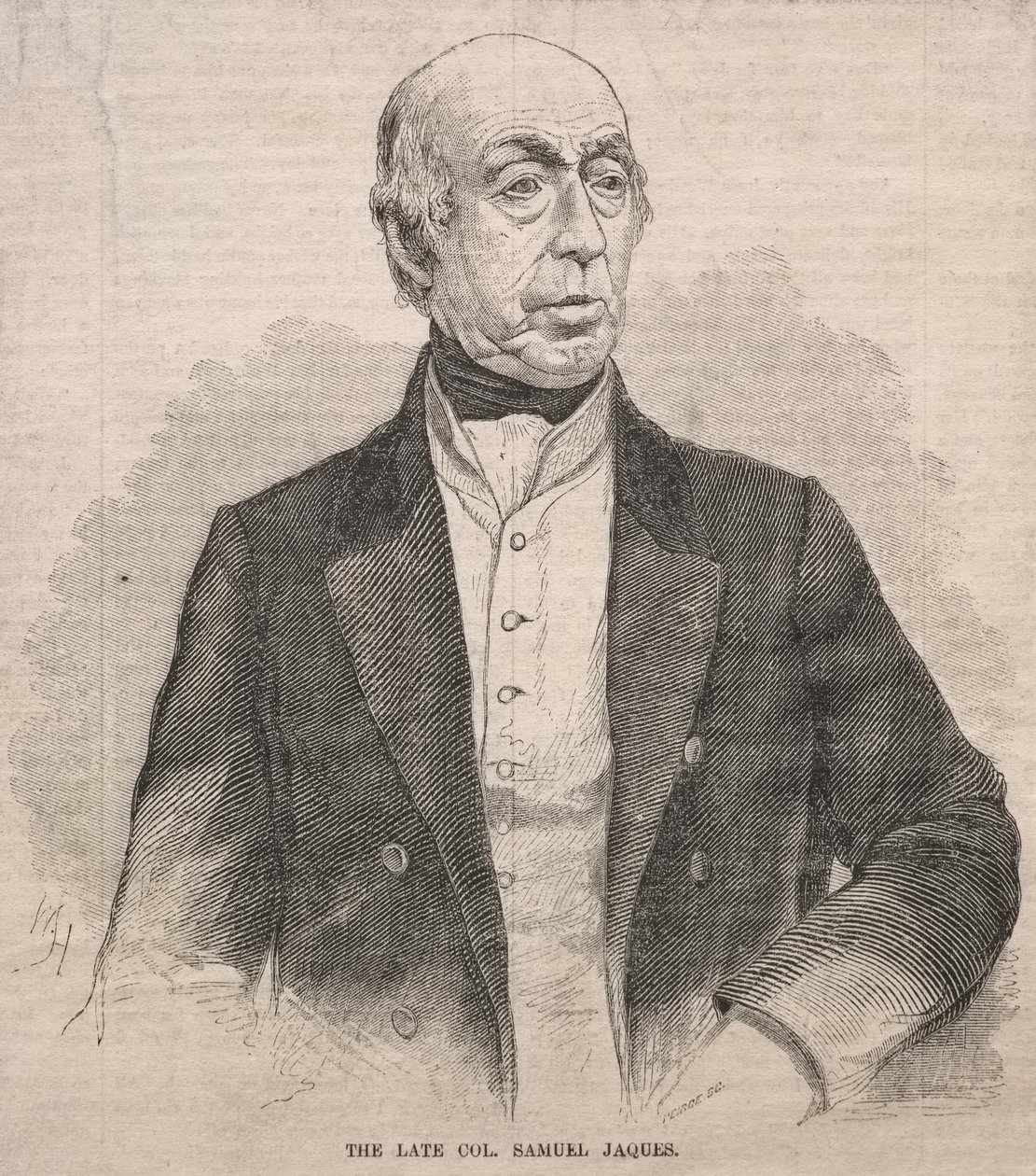 Den avdøde oberst Samuel Jaques, 1859. av Winslow Homer